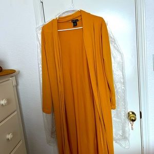 beautiful long sweater with open sides